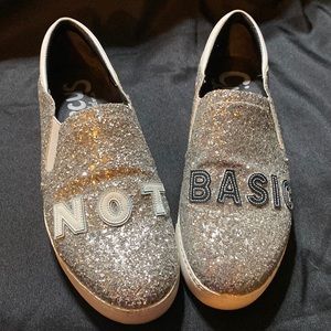 EUC Size 8 Sam Edelman Circus sparkle loafers